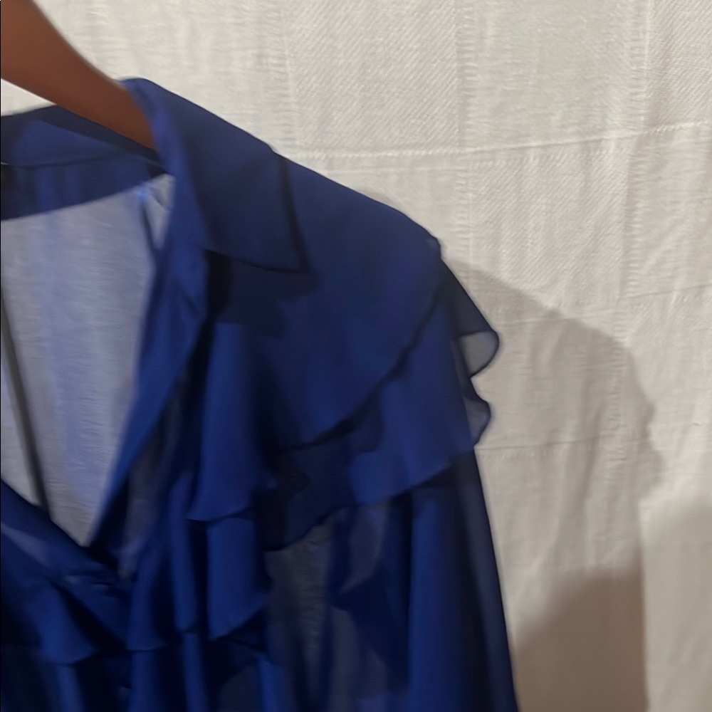 Zara Royal Blue Top - Picture 9 of 10
